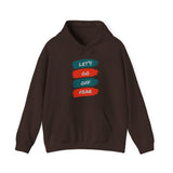 Lets go off fear-Unisex Heavy Blend™ Hooded Sweatshirt