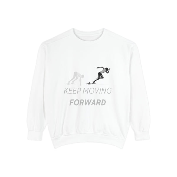 Keep Moving Forward-Unisex Garment-Dyed Sweatshirt