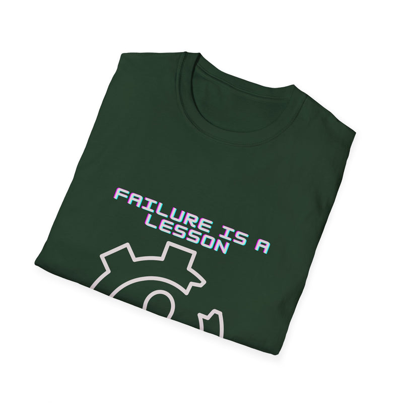 failure is a lesson Unisex Softstyle T-Shirt