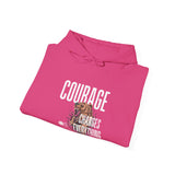 Courage changes everything Unisex Heavy Blend™ Hooded Sweatshirt