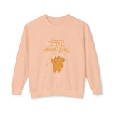 Happy New Year-Unisex Lightweight Crewneck Sweatshirt