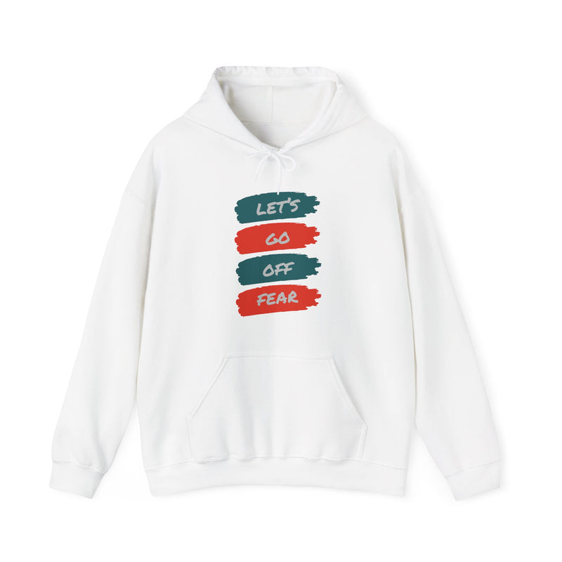 Lets go off fear-Unisex Heavy Blend™ Hooded Sweatshirt