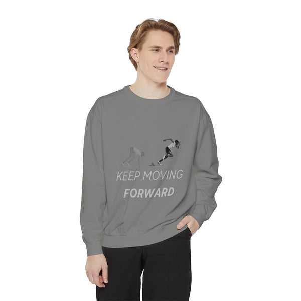 Keep Moving Forward-Unisex Garment-Dyed Sweatshirt