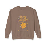 Happy New Year-Unisex Lightweight Crewneck Sweatshirt