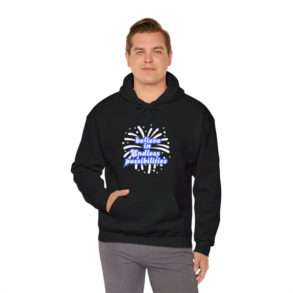 Believe in endless possibiities-Unisex Heavy Blend™ Hooded Sweatshirt