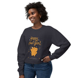 Happy New Year-Unisex Lightweight Crewneck Sweatshirt