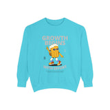 Growth Begins with effort-Unisex Garment-Dyed Sweatshirt