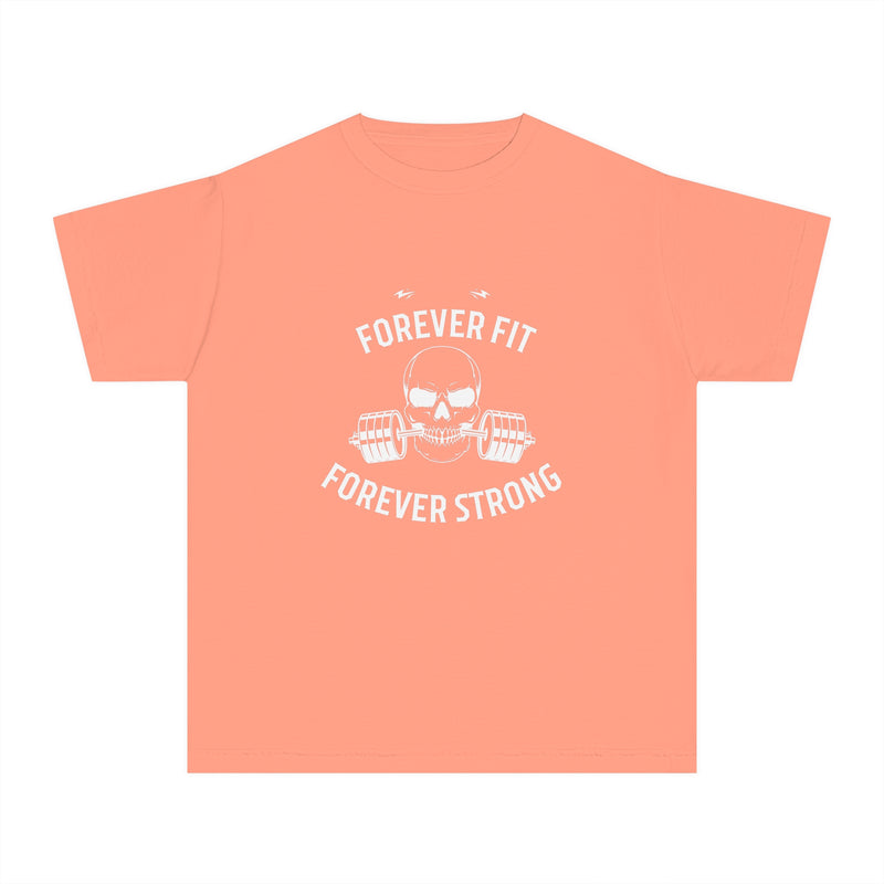 forever fit forever strong Youth Midweight Tee