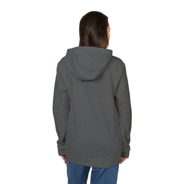 Lift heavy live light_adidas Unisex Fleece Hoodie - Image 4