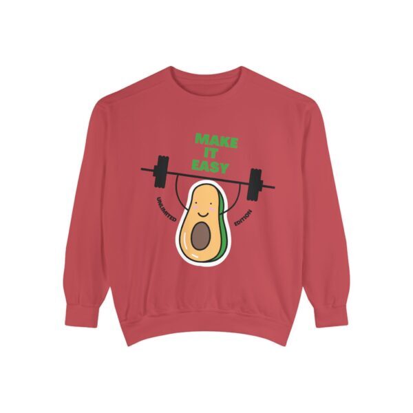 Avocado_Make it easy_Unisex Garment-Dyed Sweatshirt - Image 25