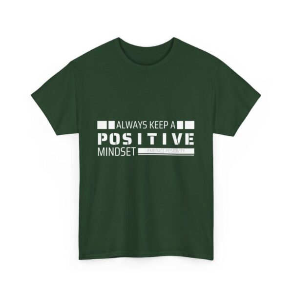 Always keep a positive mindset_Unisex Heavy Cotton Tee - Image 27