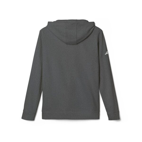Lift heavy live light_adidas Unisex Fleece Hoodie - Image 2