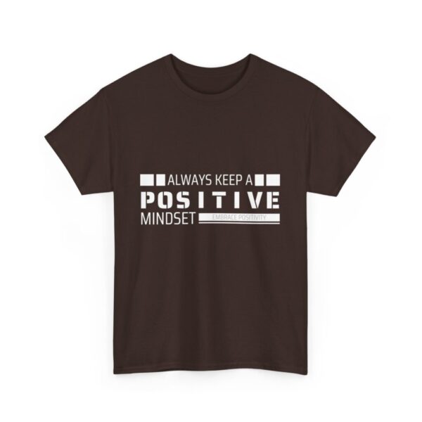 Always keep a positive mindset_Unisex Heavy Cotton Tee - Image 11
