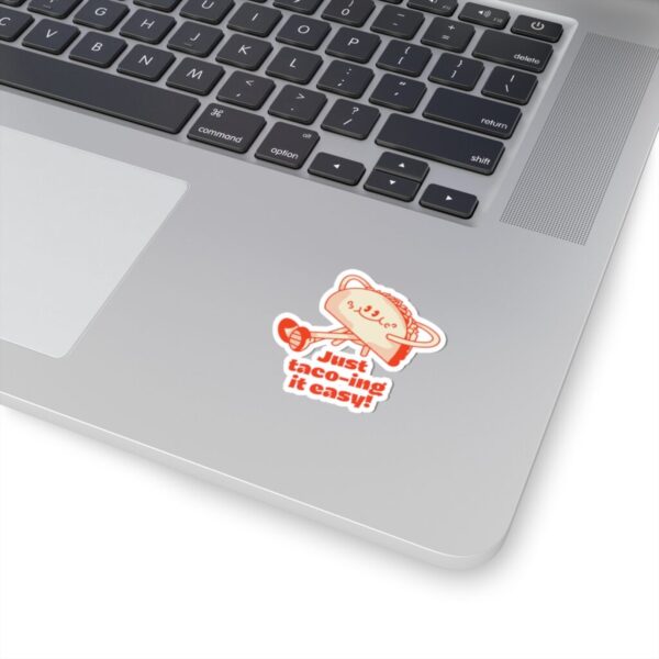 Just Taco-ing It easy_Kiss-Cut Stickers - Image 5