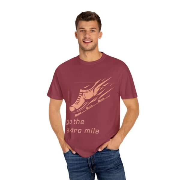 Go for a extra mile_Unisex Garment-Dyed T-shirt - Image 48