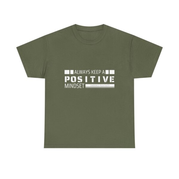 Always keep a positive mindset_Unisex Heavy Cotton Tee - Image 17