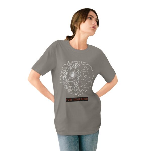 Floral Brain Art T-shirt | Fuel Your Mind Tee, Mental Health Awareness, - Image 7