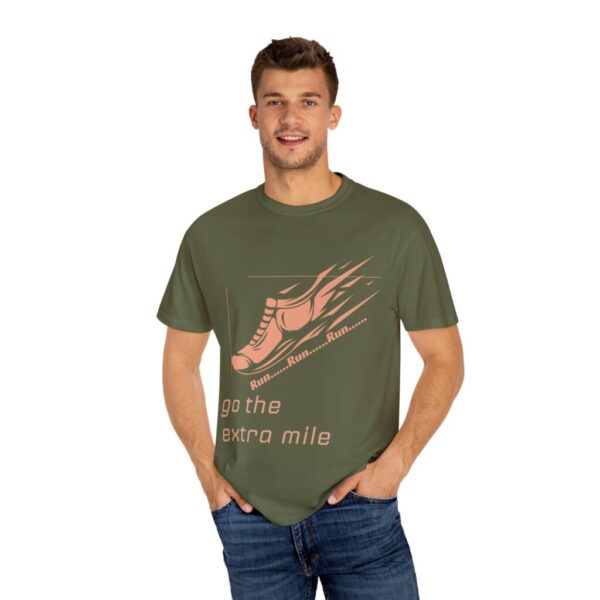 Go for a extra mile_Unisex Garment-Dyed T-shirt - Image 16