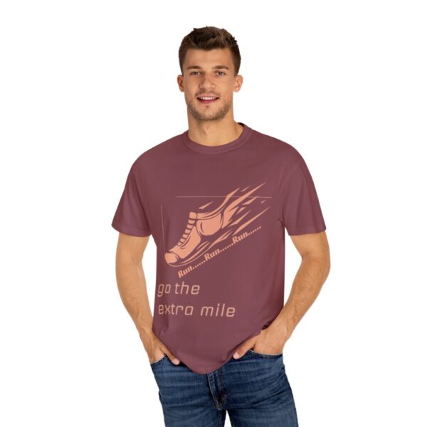 Go for a extra mile_Unisex Garment-Dyed T-shirt - Image 44