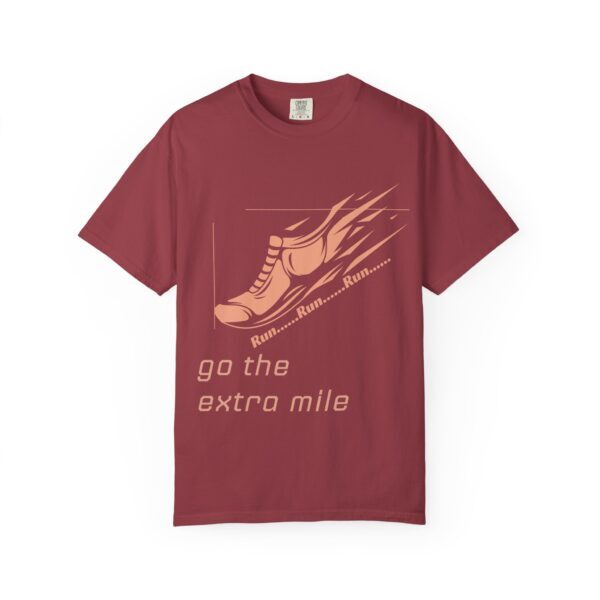 Go for a extra mile_Unisex Garment-Dyed T-shirt - Image 45