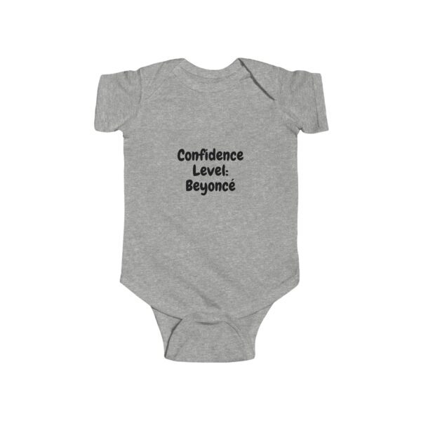 Baby Bodysuit, Confidence Level: Beyoncé, Cute Baby Gift, Baby Shower, Toddler - Image 4