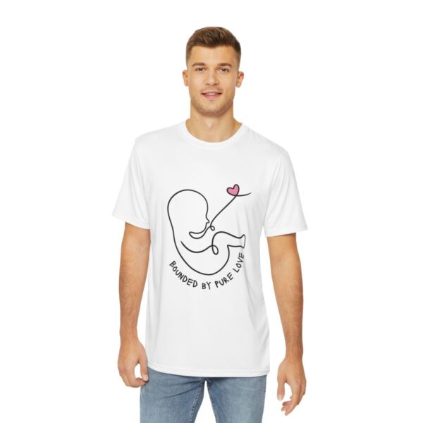 Boundless love_Men's Polyester Tee (AOP) - Image 3