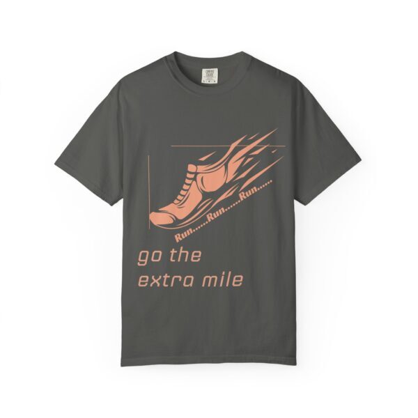 Go for a extra mile_Unisex Garment-Dyed T-shirt - Image 9