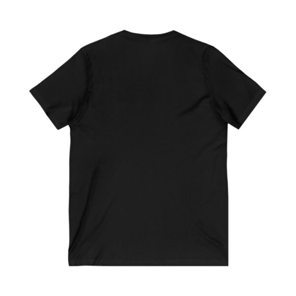 Growth Begins WIth Effort_Unisex Jersey Short Sleeve V-Neck Tee - Image 4