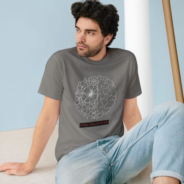 Floral Brain Art T-shirt | Fuel Your Mind Tee, Mental Health Awareness, - Image 8
