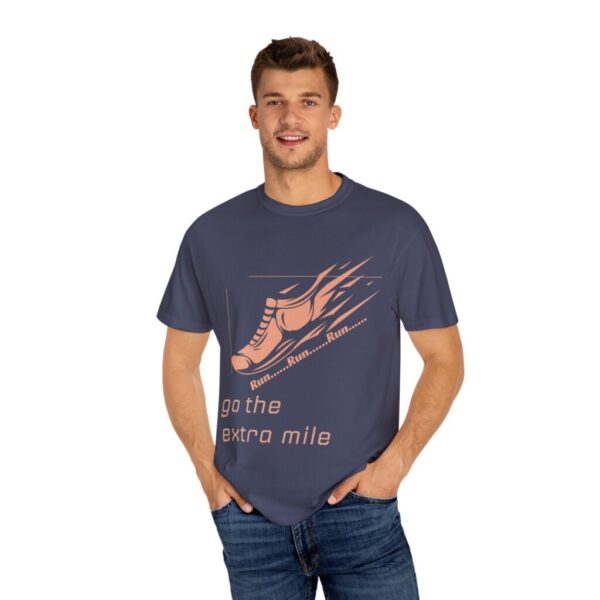Go for a extra mile_Unisex Garment-Dyed T-shirt - Image 24