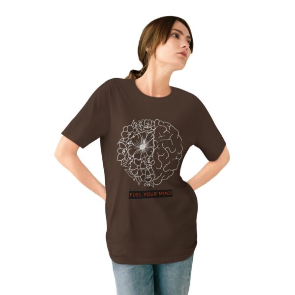 Floral Brain Art T-shirt | Fuel Your Mind Tee, Mental Health Awareness, - Image 11