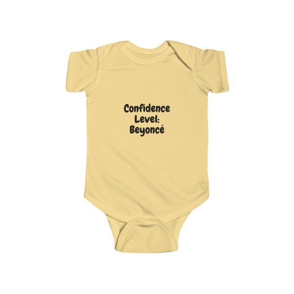 Baby Bodysuit, Confidence Level: Beyoncé, Cute Baby Gift, Baby Shower, Toddler - Image 7