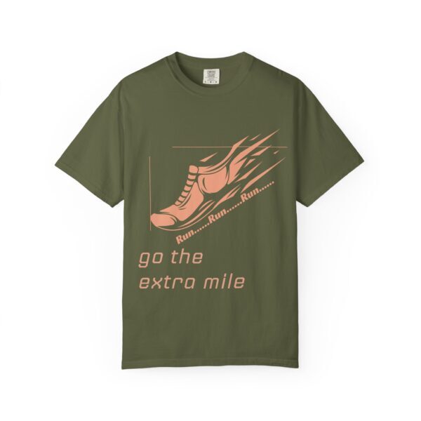 Go for a extra mile_Unisex Garment-Dyed T-shirt - Image 13