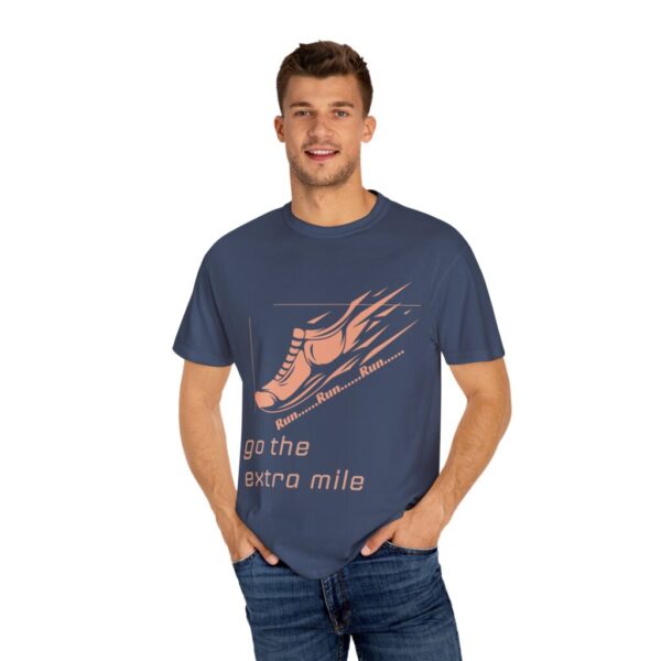 Go for a extra mile_Unisex Garment-Dyed T-shirt - Image 20