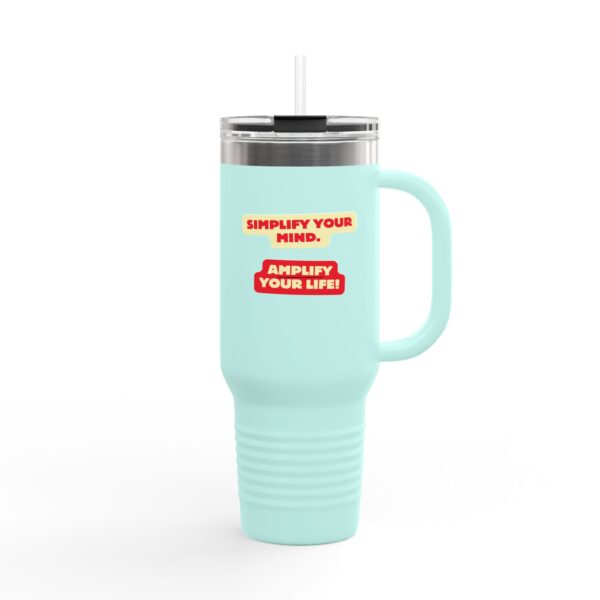 Motivational Insulated Travel Mug | 40oz Coffee Cup, Perfect Gift
