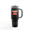 Motivational Insulated Travel Mug | 40oz Coffee Cup, Perfect Gift