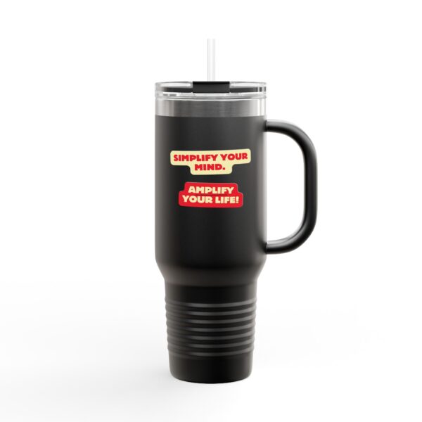 Motivational Insulated Travel Mug | 40oz Coffee Cup, Perfect Gift